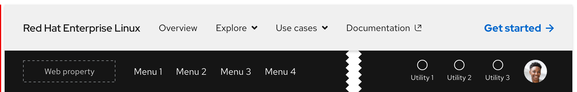 Secondary navigation - best practice 1