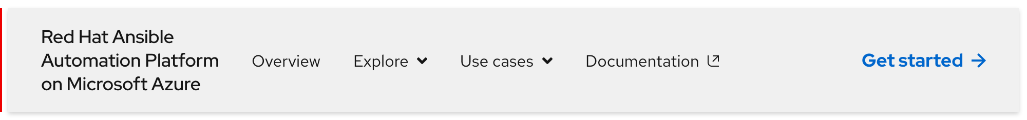 Secondary navigation - best practice 5