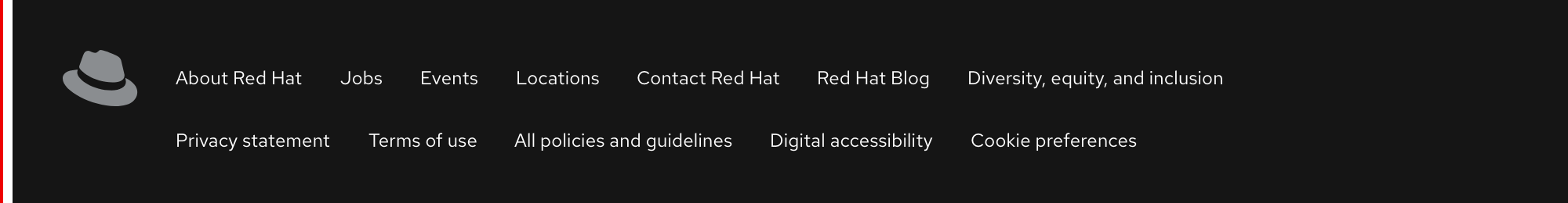 Footer component best practice - removing information